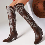 Over Knee Cowboy Boots