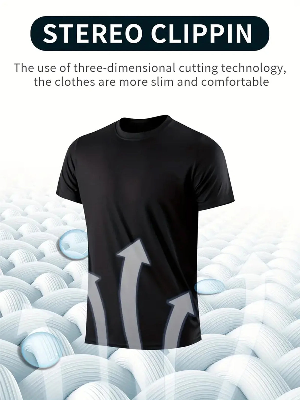 Men Quick Dry T-Shirt 4-Pack