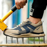 Men Steel Toe Indestructible Work Sneakers