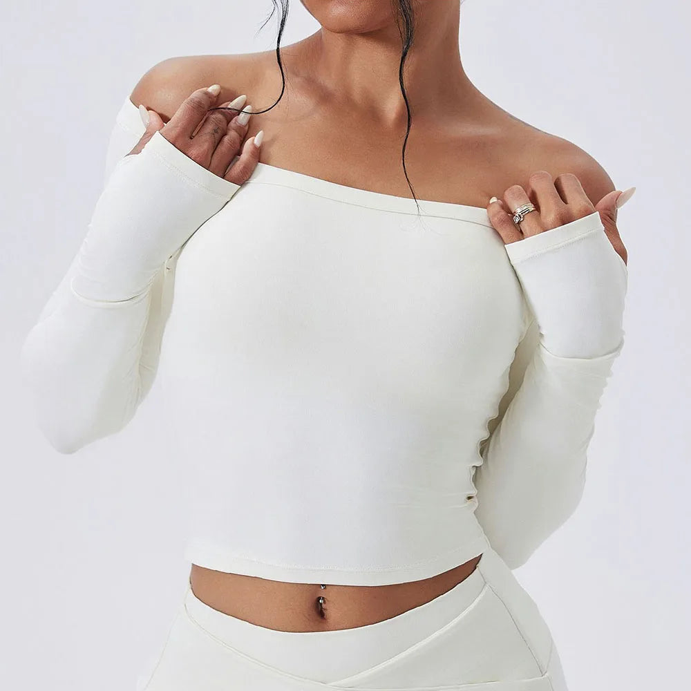 Women's Long Sleeve Workout Top