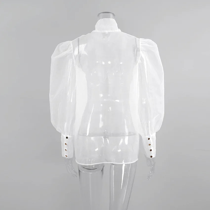 Aurora Organza Bow Blouse