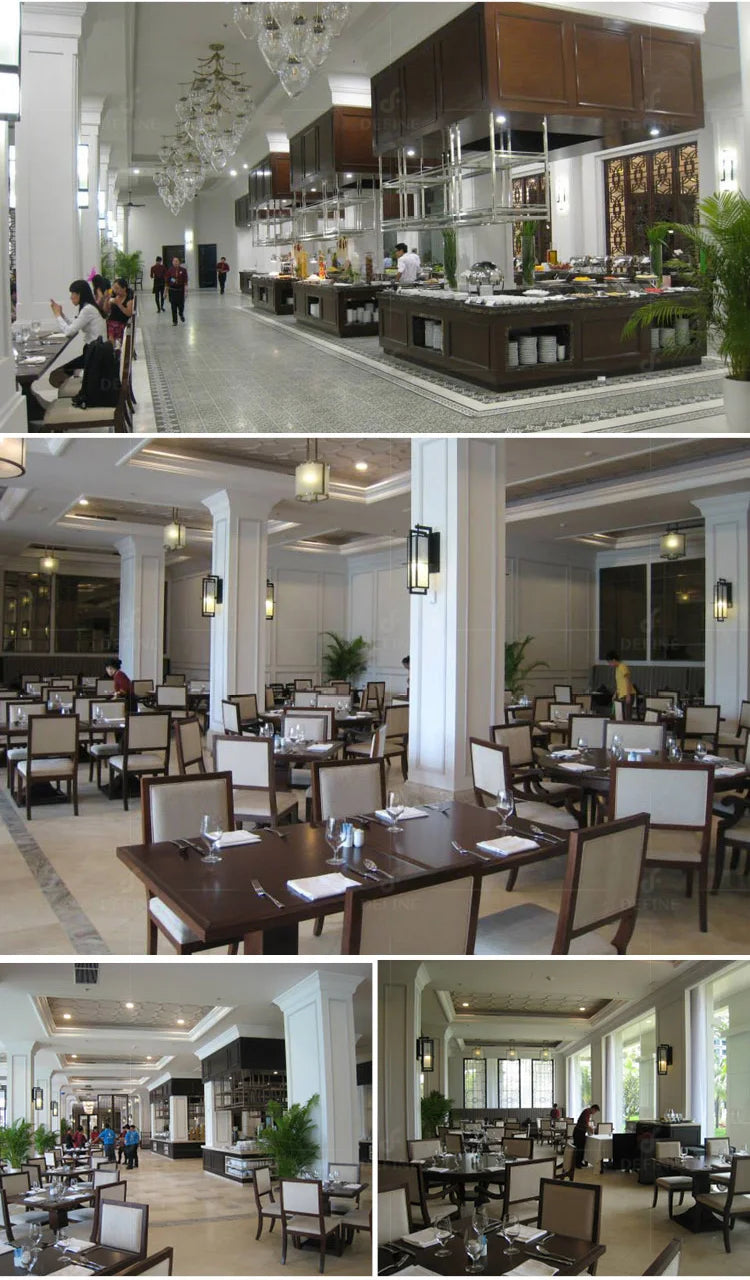 Modern Restaurant Dining Set