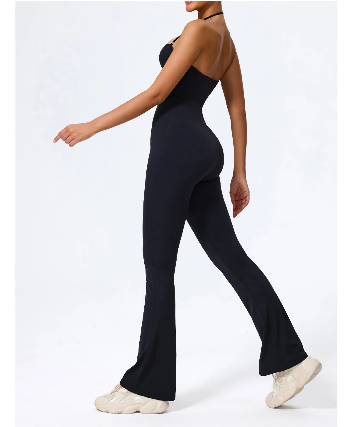 Elevate Backless Active Jumpsuit