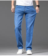 Men's Plus Size Straight Business Jeans