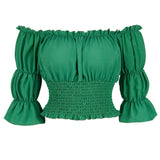 Medieval Pirate Peasant Blouse Costume Top