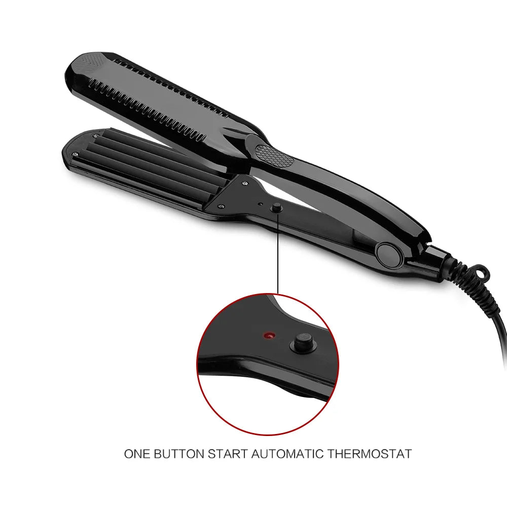 Titanium Hair Crimper & Curler