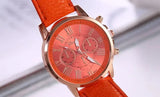Women’s Leather Dress Watch