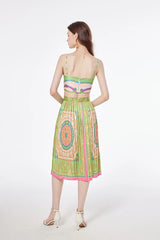 Women's Crop Top & Skirt Set