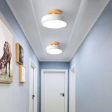 Nordic Wooden Ceiling Lamp