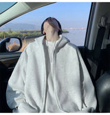 Men's Plus Size Zip Hoodie – Heavy Cotton Blend