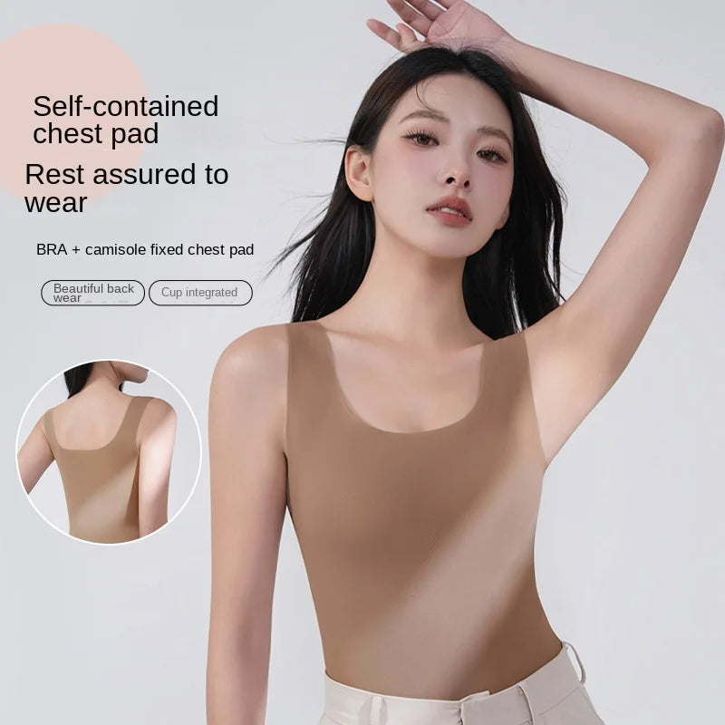 Women Seamless Padded Tank Top (2pcs)