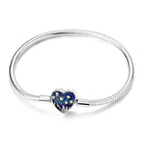 Sterling Silver Heart Bracelet
