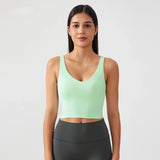 Women Shockproof Sports Bra Crop Top