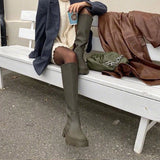 Women Punk Boots – 2025 Knee-High