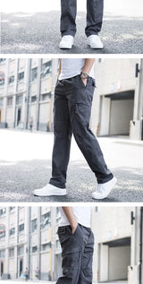 Men’s Loose Straight Cargo Pants