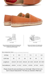 Women’s Beach Shoes Hemp Bottom Handmade Flats