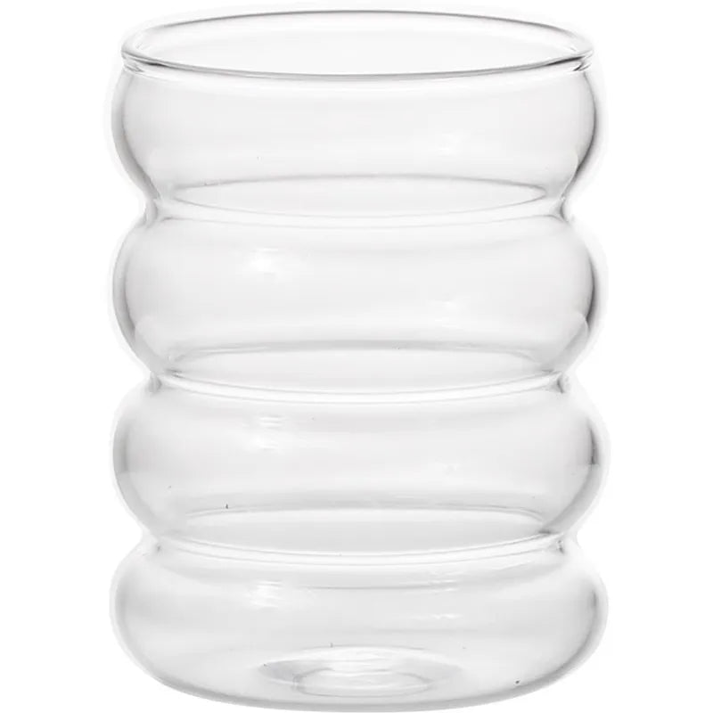 Corrugated Glass Cup