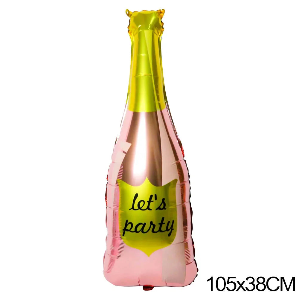 Big Champagne Foil Balloon