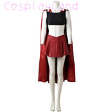 Kara Zor-El Superhero Cosplay Jumpsuit Costume