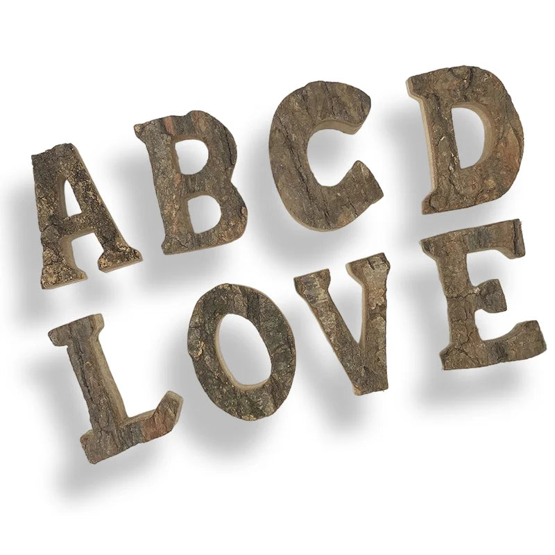 Wooden Letters Decor