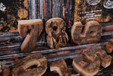Wooden Letters Decor