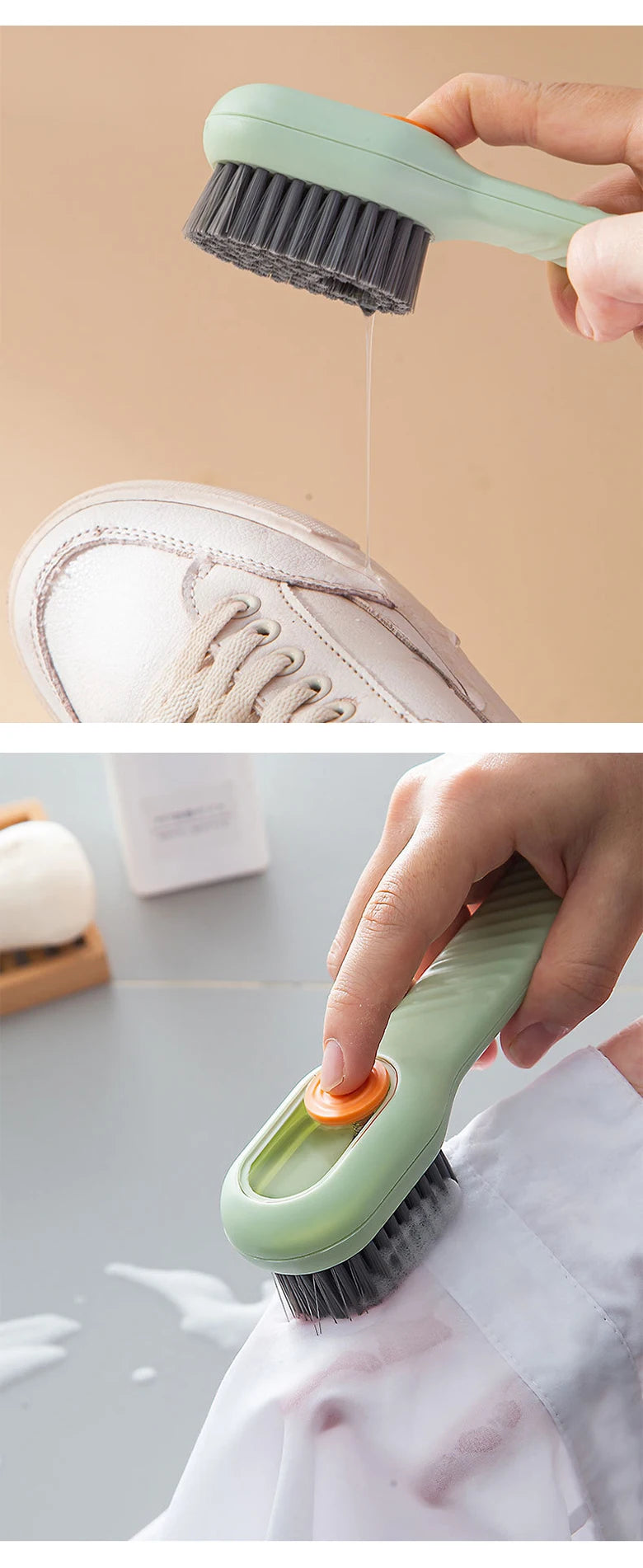 Soft Bristle Shoe Cleaning Brush