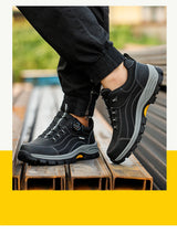 Men Smash Resistant Work Sneakers