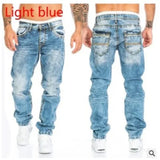 Men’s Hip-Hop Straight Stitch Jeans
