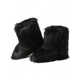 Y2K Fur Snow Boots