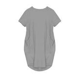 Women Casual Loose Cotton Dress