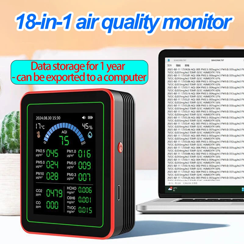 18-in-1 Air Quality Monitor