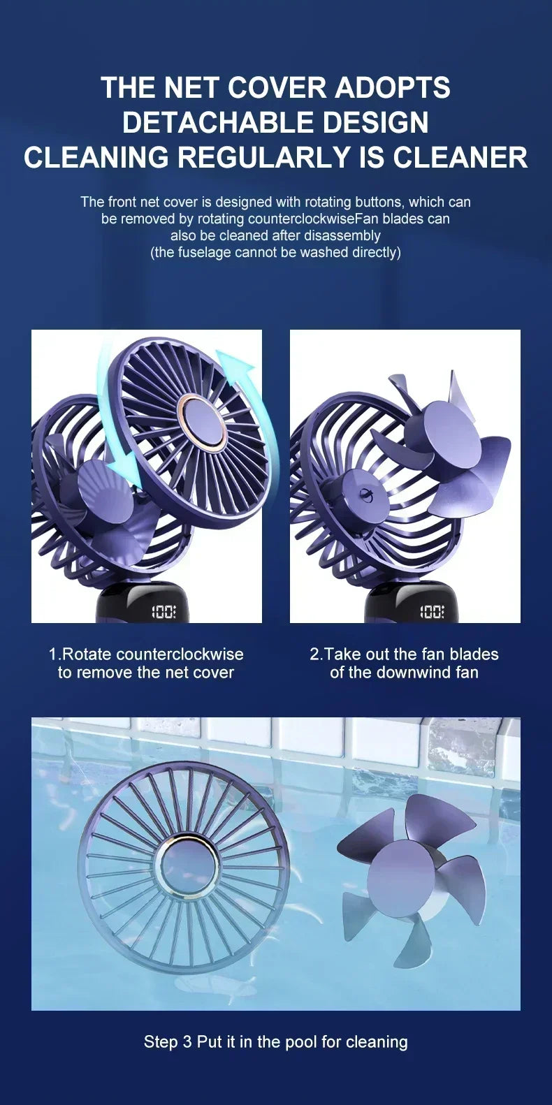 Portable Neck Fan Air Cooler