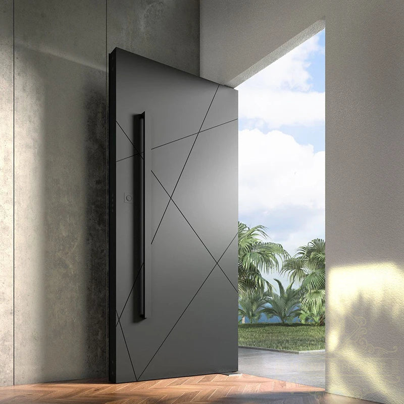 Modern Aluminum Pivot Door