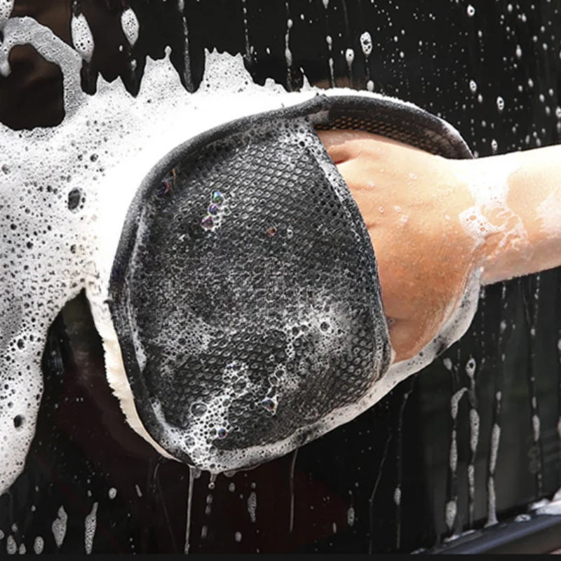 Car Cleaning Cloth & Gloves