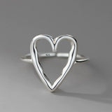 Sterling Silver Heart Ring