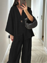 Women's Linen 2 Piece Set