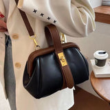 Elegant Leather Crossbody Handbag