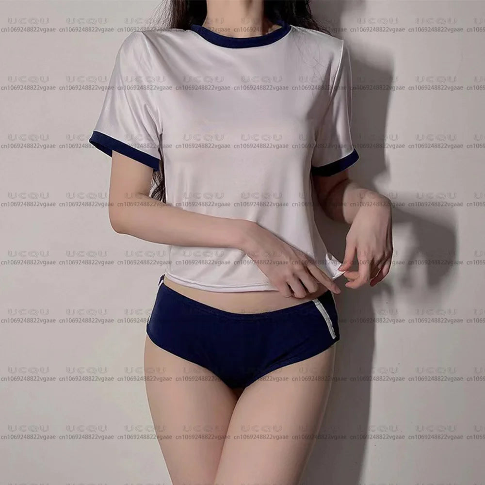 Cute College Cheerleader Cosplay Costume