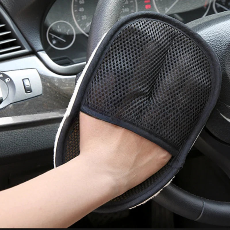 Car Cleaning Cloth & Gloves