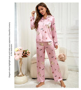 Women's Satin Pajama Set