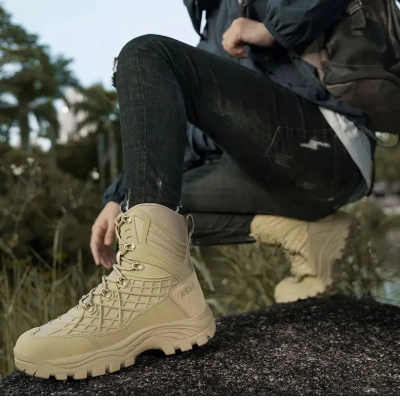 Men’s High-Top Street Style Boots