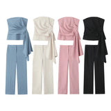 Women's 2 Piece Pants Set