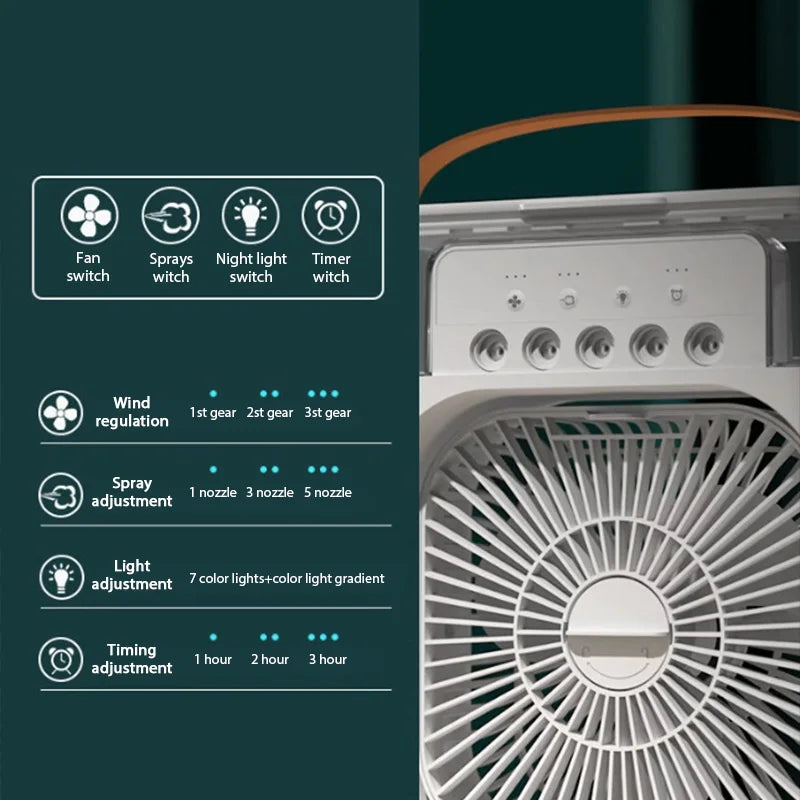Portable 3-in-1 Air Cooler Fan