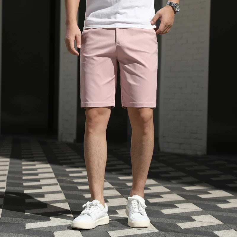 Men Business Casual Shorts