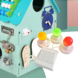 Montessori Busy Board LED Switch Toy