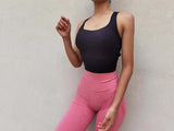Women Seamless Push Up Sports Bra