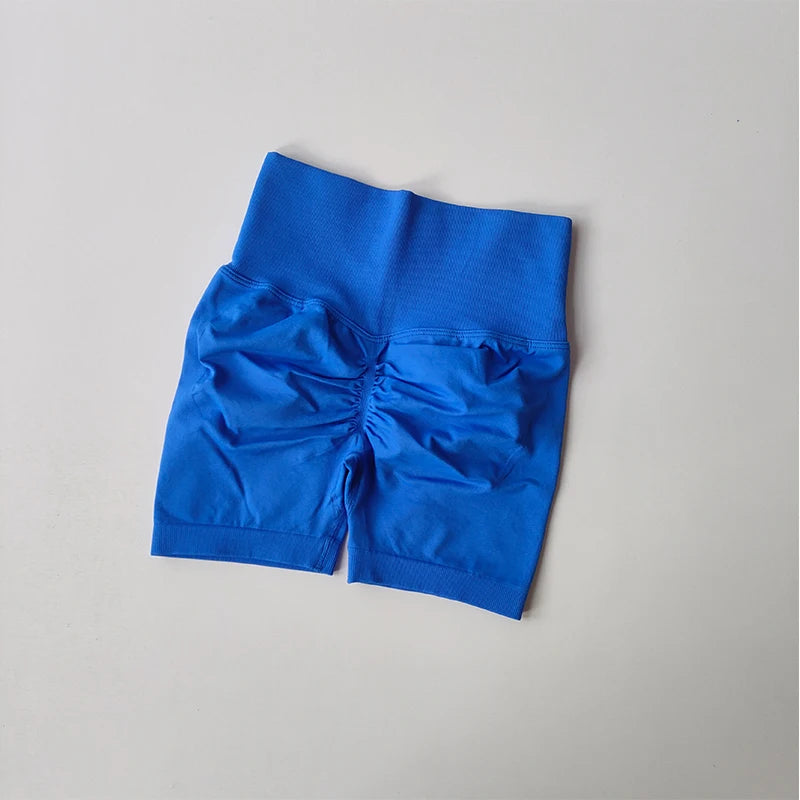 Women High-Waist Yoga Sports Shorts