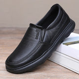 Men’s Light Leather Casual Loafers