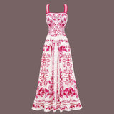 Vintage Print One Piece