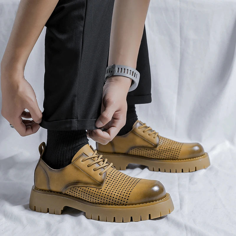 Monarch Platform Derby Shoes